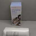 Jool Baby Serenity Soft Changing Pad + Washable Cover, Non-Slip - Fits Standard Changing Tables & Dressers (Cloud Pattern, Gray)