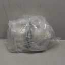 Lifuope 100piece Jumbo muffin containers ，Transparent Cupcake Containers，clear plastic jumbo muffin containers