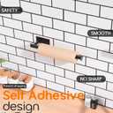 Paper Towel Holder Self-Adhesive Bar Under Cabinet for Kitchen Towel Oil Rubbed Bronze SUS304 Stainless Steel Wall Mounted Rack, AN3002ORB (1 Pack)