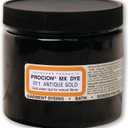 Jacquard Procion Tie Dye Powder Antique Gold 8oz Jar - for Permanent & Washfast Use as Ice Powder, Cold Water Fabric Clothing