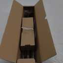 Curtain Rods for Windows 30 to 56 Inch, Bronze 1 Inch Decorative Window Treatment Rods, Adjustable Heavy Duty Modern Drapery Rod, Easy Install Metal Curtain Pole with Oil Bronze Round Finials