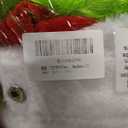 Christmas Green Monster Costume Kids Furry Santa Claus Outfit Christmas Cosplay Costume Holiday Party Dress up (XL)