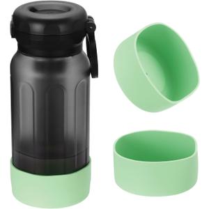 PATIKIL Silicone Boot for Water Bottle 32 oz 40 oz, 2 Pcs Anti-Slip Water Bottle Protective Sleeves Bottom Cover for Water Bottles Accessories, Green