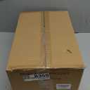 9MMML 39" 4 Arms Dining Room Light, Gold Body+ Fabric Shade Chandelier,Modern Pendant Light for Kitchen Island Foyer Living Room, E12 Bulb.