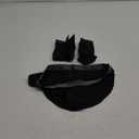 2(X)IST mens Cotton Stretch No Show Brief 3-pack (Large, Black/Black/Black)