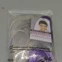 Long Curly Wavy Silver Grey to Purple Wig Side Part Natural Looking Synthetic Cosplay Wig for Women