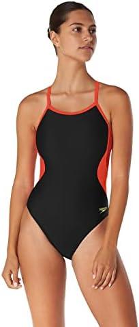 Speedo Womens Swimsuit One Piece Prolt Flyback Solid Adult Team Colors, S