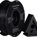 TINMORRY ASA Filament 1.75mm, High UV & Heat Resistant 3D Printer Filament, Durable & Toughness, Dimensional Accuracy +/- 0.03mm, Perfect for Printing Outdoor Functional Parts,1KG Spool, Black