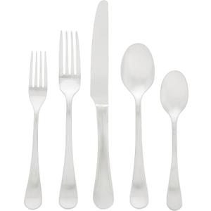 Ginkgo International Bergen 20-Piece Stainless Steel Flatware Set, Service for 4