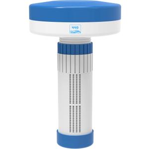 440 Mini Premium Floater Dispenser for Spa, Hot Tub and Small Pools for 1 Inch Chlorine or Bromine Tablets. (Tablets NOT Included) Adjustable Release, from 0 to 13 Flow Control