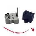 WR08X22874 Refrigerator Relay and Overload Kit for Refrigerator Compressor Start Device