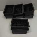 Bed Risers 2 Inch Heavy Duty,Oversized Couch Risers, Extra Wide Furniture Risers for Sofa Table Desk Headboard Chair Lifting,Rectangle Risering Blocks Support 6000 lbs(8 Pack Black)