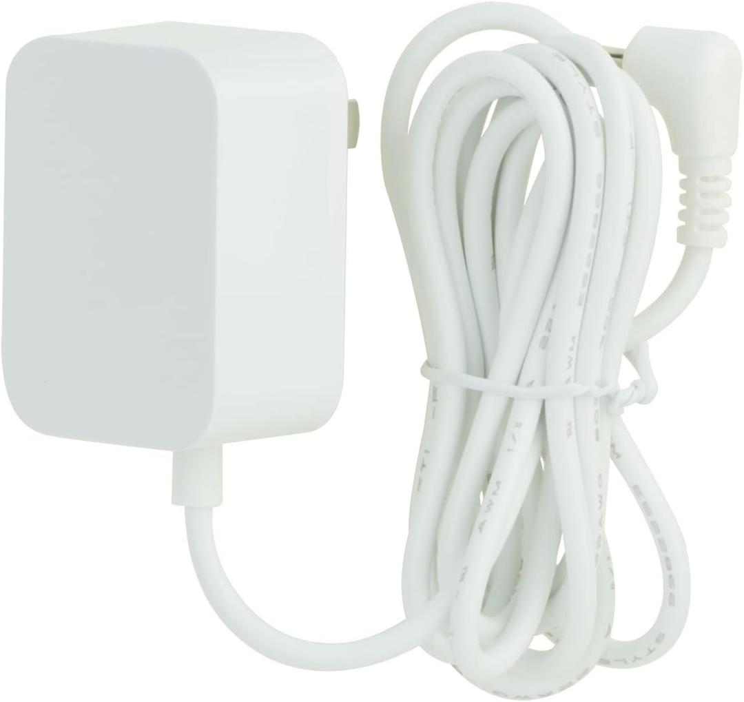 LEFXMOPHY SM24RX Power Cord, AW007WR-0500070UV AC Adapter Replacement for ANMEATE SM935E / SM24RX / SM24TX SM24 Baby Monitor Camera Charger (White)