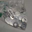 Bolt Dropper 5/8" Stainless Flat Washer (100 Pack), 1-1/2" OD 18-8 (304) Stainless Steel, Suitable for Factories Repair, Kitchens, Shops, and Outdoor Construction by Bolt Dropper