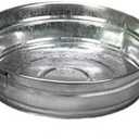 American Metalcraft MTUB12 Galvanized Steel Tub 95 oz 11.63" Dia x 3.25" H Silver Heavy-Duty Serving Container