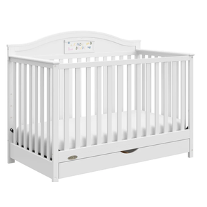 Graco® Story Customizable 5-in-1 Convertible Crib with Drawer, White