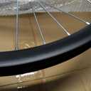 26" Rear Bicycle Wheel Only fit Cassette Freewheel, 26 inch Rear Bike Rim Double Wall Aluminum Wheel Heavy Duty 12G 36 Spokes for MTB/Road/Cruiser Bicycles (Bike Rim Size 22.44“)