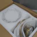 Vintage Bathroom Vanity Light, 3-Light Matte Brass Finish Vanity Light with Floral Clear Glass Shades, Retro Wall Sconce for Bathroom, Dressing Table