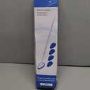 Qaestfy Shower Bathtub Tub Tile Scrubber Cleaning Brush with 51'' Handle, 5 Non-Scratch Scouring Pads, Adjustable Long Handled Scrub Brush for Cleaning Shower Bathroom Vessel Sinks Toilet Wall Floor