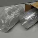 50 Pack 9 oz Disposable Clear Plastic Parfait Cups with Flat Lids, Yogurt Parfait, Putting Cups for Cake, Cold Drink, Ice Cream, Fruit, Salad | Disposable, Flat Lids, Yogurt Parfait, Putting Cups, for Cake, Cold Drink