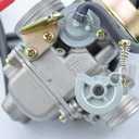 GOOFIT 4 Stroke PD24J Carburetor with Intake Manifold Pipe for GY6 125cc 150cc 152QMI 157QMJ 1P57QMJ ATV Scooter