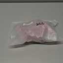 Blulu 2 Pieces Metal Glittered Christmas Tree Topper Star Treetop Hollow Wire Star Topper for Christmas Tree Ornament, 2 Sizes (Pink)