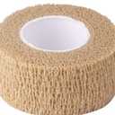 1 Inch Wide Skin Colour Elastic Self- Adhesive Bandage Finger Tape,Wrap Bandages, for Wrist and Ankle for Chair and Table Legs to Reduce Friction and Noise