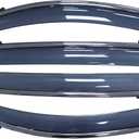NewYall Front Rear Left and Right Chrome Door Window Visor Wind Rain Guard Deflector Trim for Acura MDX Sport Utility 2014-2021