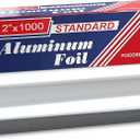 Generic 12""x1000 Standard Aluminum Foil Roll, Silver