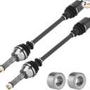 Rear Left & Right CV Axle Shaft with Wheel Bearing for Polaris Ranger 570 900 1000 Crew XP Diesel EPS 2014 2015 2016 2017 2018 1332947