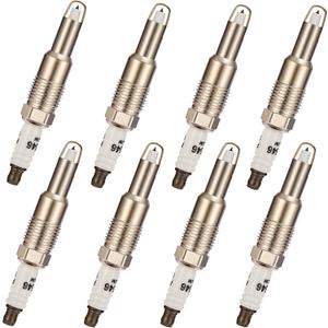 BDFHYK Set of 8 Iridium Spark Plug Compatible with Expedition F150 F250 F350 F450, Compatible with Lincoln Mark LT Navigator,5.4L 6.8L V8 V10 Engine Replacement for SP515 SP546
