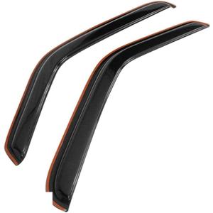 2pcs Sun Rain Guard Window Visors Tape in Channel Slim Style Acrylic Smoke for Ford for Ranger 1993-2008 FRGR93RC FZ-WDIC 224-0557