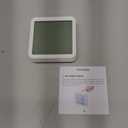 eMylo WiFi Thermometer Hygrometer, Wireless Indoor Humidity Monitor for Room, Smart Temperature Sensor with App Control, Large LCD Display with Light, Notification Alerts, Free Data Storage Export