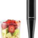Toastmaster Immersion Hand Blender Mixer Black