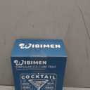 WIBIMEN Mini Ice Cube Trays, Small Tiny Round Pebble Crushed Nugget Ice Trays for Freezer with Lid - Chilling Drinks Coffee Juice(4 Pack/0.55In - Blue)