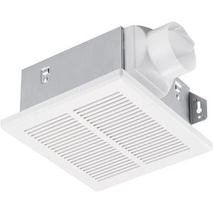 Bathroom Exhaust Fan, 50 CFM,1.0 Sone DC Motor,Quiet Bathroom Fan with No Attic access Needed Installation, Ceiling Mounted,Energy Star Certified Ventilation Fan, 3inch Duct,White