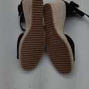 Black Wedge Sandals 8,5
