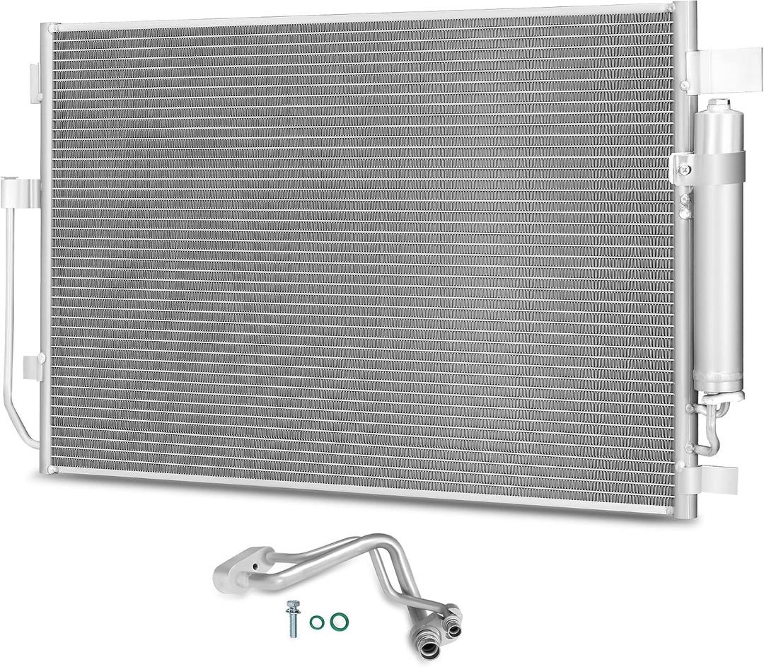 AUTOSAVER88 A/C AC Condenser Air Conditioning Condenser Compatible with 2007-2018 Altima 2009-2021 Maxima 2.5 3.5 L4 V6