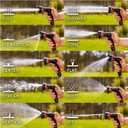 Pocket Hose 25 FT Copper Bullet Expandable Garden Hose w/10 Pattern Thumb Spray Nozzle AS SEEN ON TV 650psi 3/4 in Patented Lead-Free Ultra-Lightweight Solid Copper Anodized Aluminum