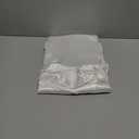 Silky Satin Ruffled Pillow Cases for Hair and Skin,White Silk Pillowcases Queen Set of 2 with Envelope Closure Princess Room Decoration