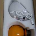 NIORSUN Mushroom Lamp Table Lamp for Bedroom, Portables Cordless Table Lamp,Wireless lamp,Small Bedside Table Touch Lamps for Living Room,Mini Mushroom 5200mAh Battery Operated Lamp Modern Orange