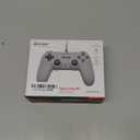 GameSir Tegenaria Lite Wired Controller for PC , Wired 1000Hz Polling Rate, Hall Effect Joysticks and 2 Remappable Buttons, Dual Vibration , Turbo, PC Gaming Controller for Steam/Android/iOS/Switch ( Grey)