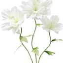 Giant Flowers Big Artificial Decorations, Large Fake Flower Arrangements Faux Floral Decor for Home Office Wedding Reception Birthday Party Photography Props Shop Window Displays Banquet, White