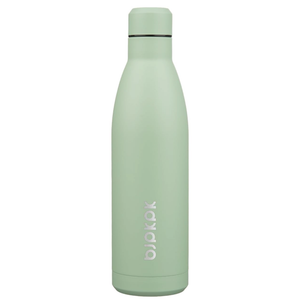 BJPKPK 25oz Insulated Water Bottle Double Wall Vacuum Insulated Stainless Steel Water Bottles for Spots Keep Cold and Hot,Macaron Green (25 Ounces)