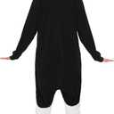 Spooktacular Creations Halloween Dalmatian Dragon Triceratop Unisex Costume, Adult Animal Costume Halloween Costume Party (Medium, White Penguin)