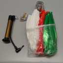 9 Pcs Outdoor Christmas Decorations, Large Inflatable Christmas Balls for Yards, Lawns, Porches, Gardens, Front Doors or Windows Christmas Decorated (9 Inch Balls)