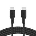 CCY 6.5Ft Braided MFI Black