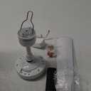 bestmoument 28-Inch Outdoor Ceiling Fan for Gazebo Indoor/Outdoor RV Camping Tent Canopy Beach, 3-Speed 3-Timer, 12V Remote Control, Patio Pergola (white)