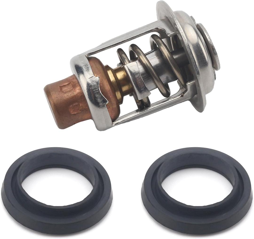 833072002 Boat Thermostat & Seals Kit Compatible with Mercury Marine 75-300 HP Outboard Motors Replacement 833072 833072003 833072004 Sierra 18-3536