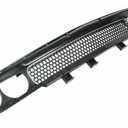 For 2008-2014 Front Bumper Grille Black w/Chrome Trim Molding，Replacement for Dodge Challenger OEM